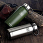 Drinkware Decor Vacuum Insulated Stainless Steel Water Bottle - Keeps Drinks Hot for 24 Hours, Cold for 12 Hours 27oz(800ml) - Sweat Proof Sport Design